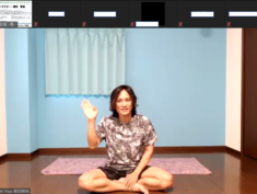 コロナ療養者向けヨガ